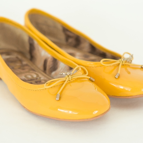 Sam Edelman Shoes - SAM EDELMAN Felicia BALLET Flats Yellow Sz 5